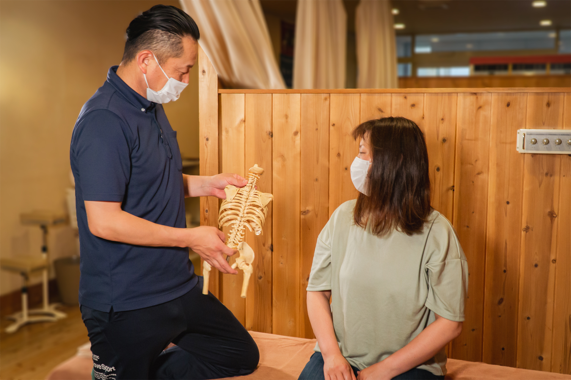 一人ひとりに合わせた施術